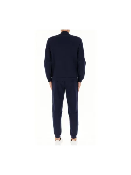 Spodnie dresowe Emporio Armani Ea7 niebieskie