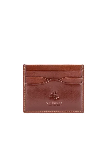Кожаный кошелек Visconti коричневый