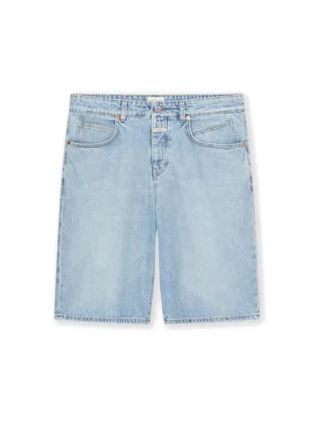 Bermudy Closed niebieskie