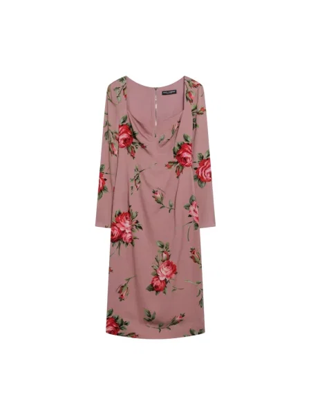 Sukienka Dolce And Gabbana z nadrukiem