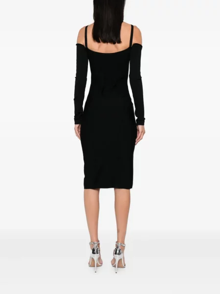 Rochie mini Mugler de costum negru