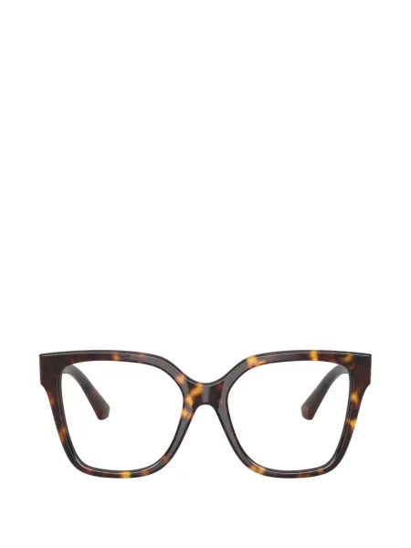 Ochelari de soare Burberry Eyewear cu imprimeu geometric maro