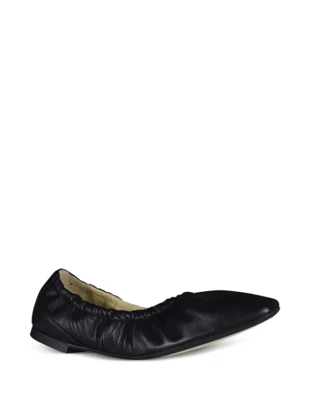 Balerini Jimmy Choo cu vârf pătrat negru
