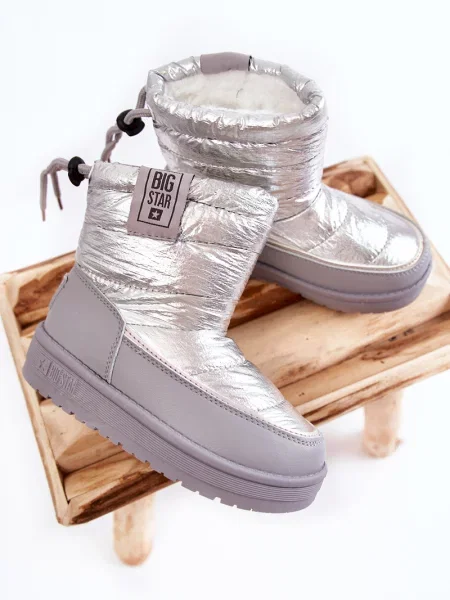 Gyerek félcipő Big Star Shoes szürke