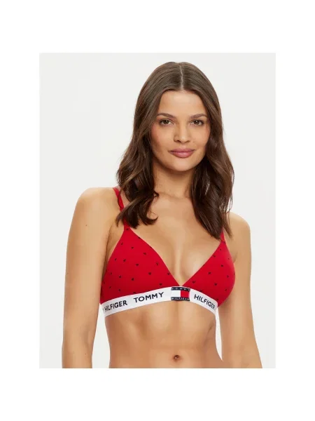 Tommy Hilfiger Bralette melltartó piros