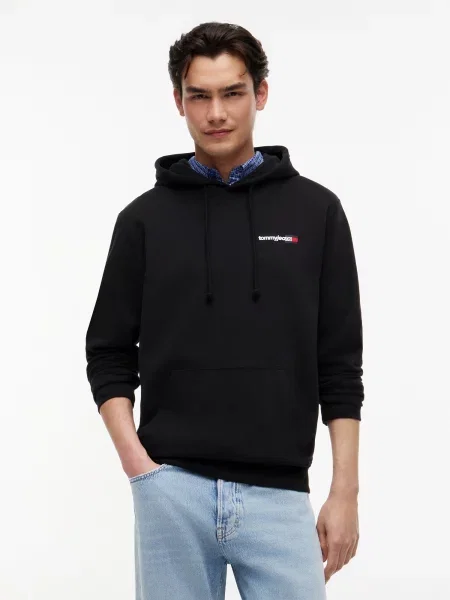 Palton Tommy Jeans alb
