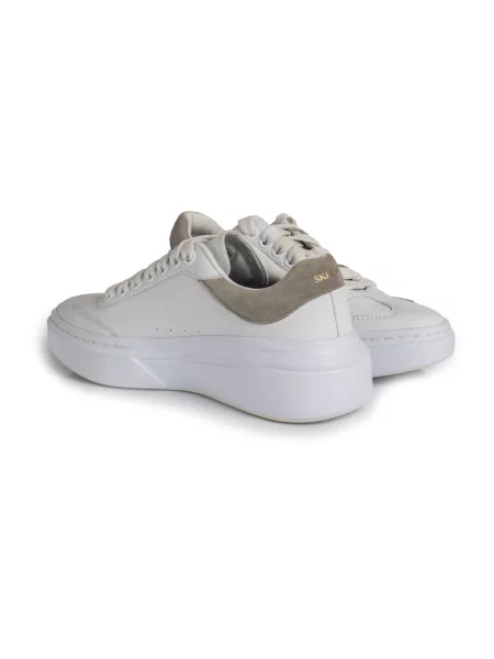 Sneakersy Skechers klasyczne białe