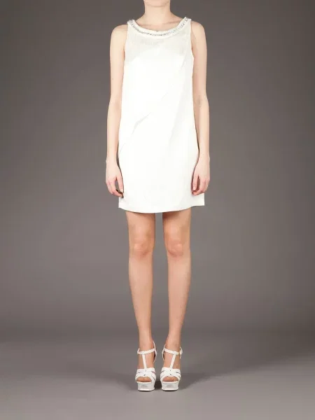Rochie Robert Rodriguez Studio de costum alb