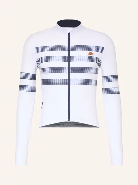 Café Du Cycliste Koszulka Kolarska Charlie weiss biała