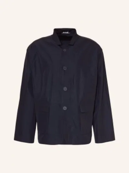 Thom Browne. Sako Regular Fit tmavě modrá bílá