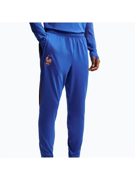 Pantaloni de fotbal pentru bărbați Nike FFF Strike game royal/metallic copper