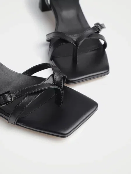 Шкіряні Босоніжки URBAN TRACE чорний