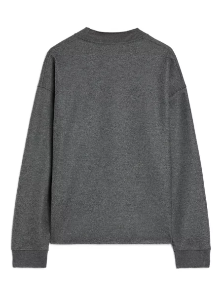 Pulover Jil Sander de lână gri