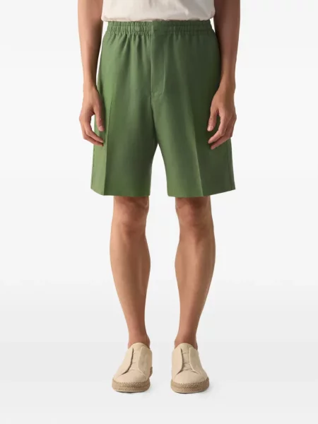 Pantaloni scurți Zegna verde