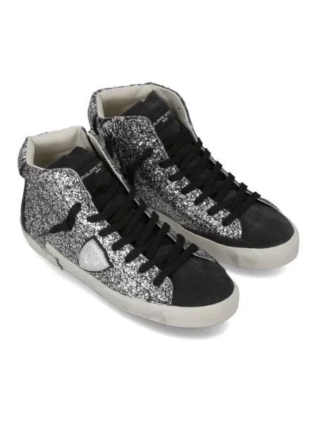 Buty do tenisa Philippe Model zamszowe do tenisa czarne
