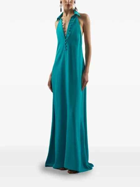 Rochie maxi Taller Marmo albastru