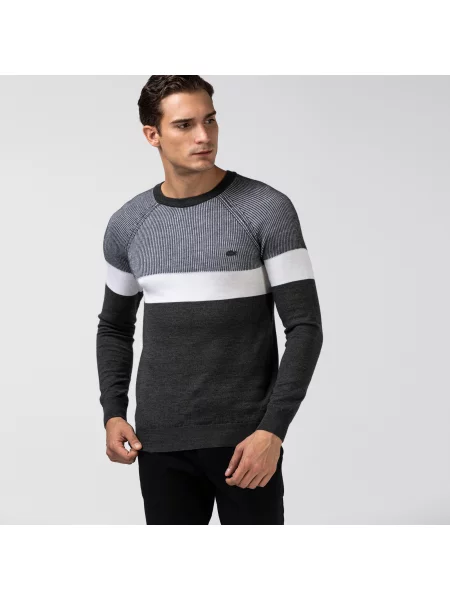 Свитер Lacoste.com серый