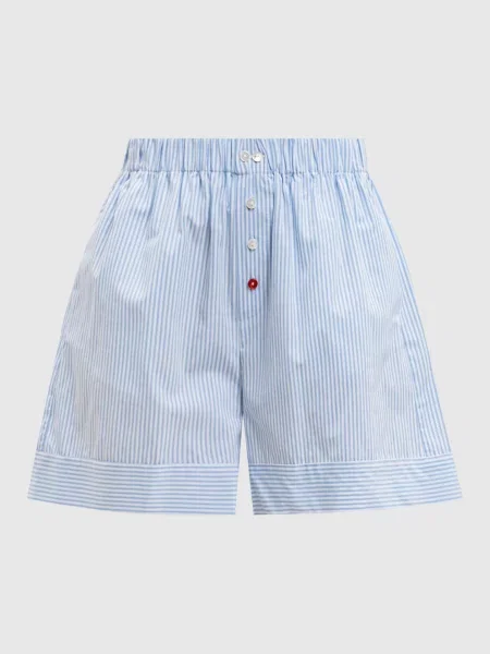 Шорти в смужку Solotre блакитні
