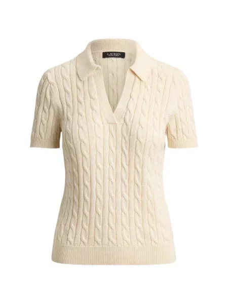 Scurt tricou Lauren Ralph Lauren tricotate