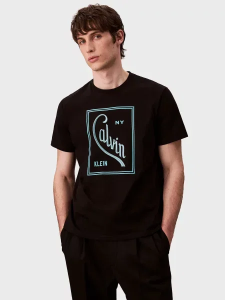 Футболка Calvin Klein Jeans чорна