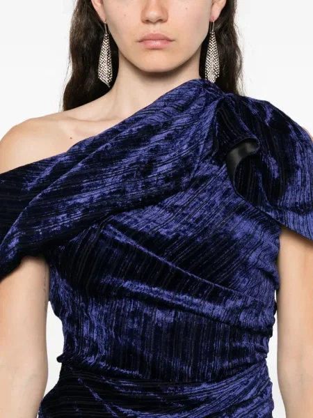 Rochie Isabel Marant de costum albastru