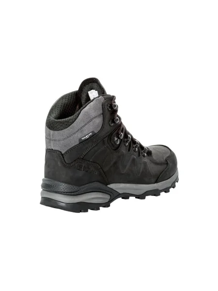 Jack Wolfskin Refugio Prime Texapore Mid phantom pánske trekové topánky čierna