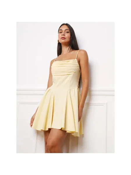 Haljina La Modeuse žuta