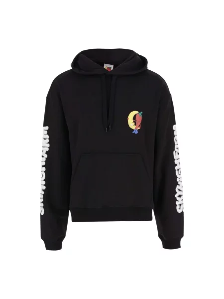 Bluza z kapturem Sky High Farm z kapturem czarna