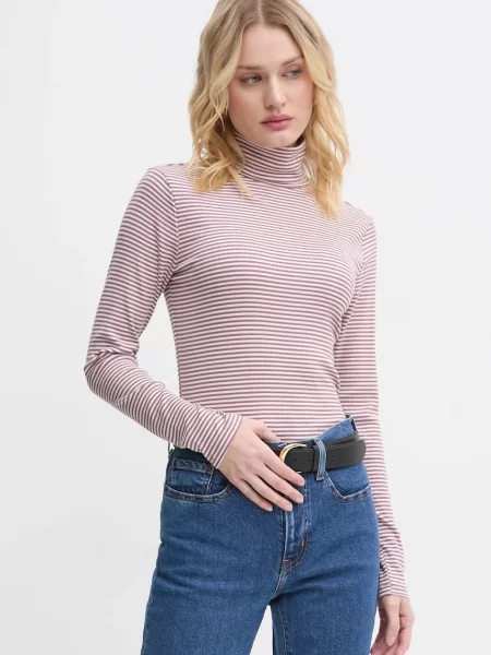 Majica z dolgimi rokavi Levi's roza