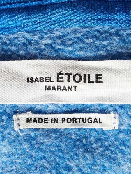 Bluza z kapturem Marant Etoile niebieska