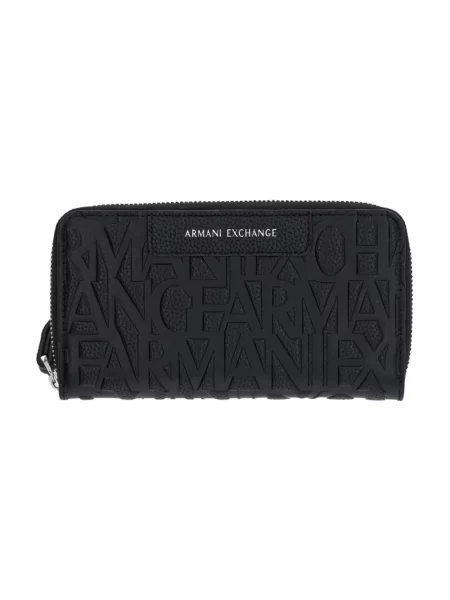 Portfel Armani Exchange czarny