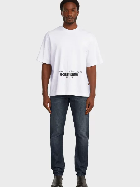 Футболка G-star Raw біла