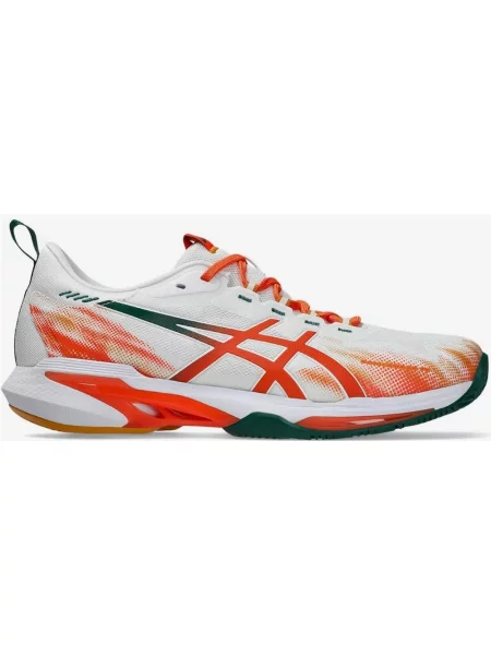 Buty do biegania ASICS Sonicsmash FF biało pomarańczowe 40 białe
