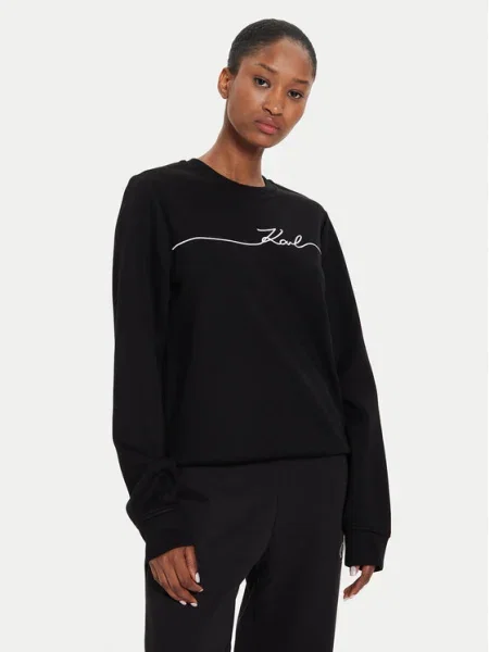 KARL LAGERFELD Bluză negru