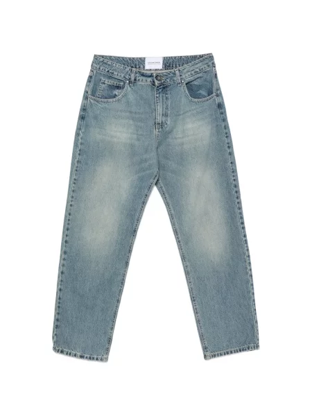 Blugi drepți God Save Denim albastru