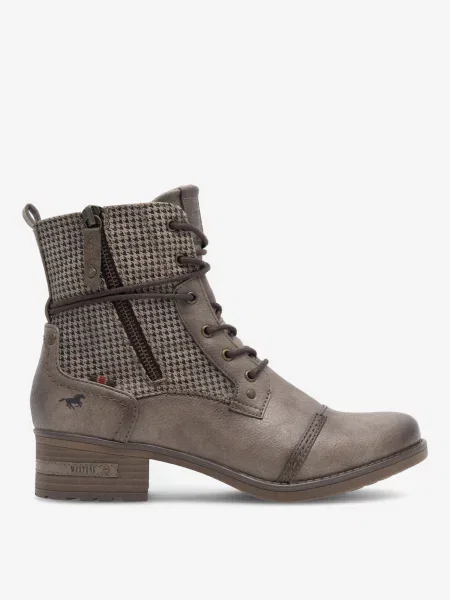 Зимни обувки Mustang сив