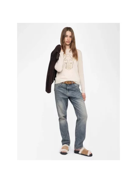 Sweter Zadig & Voltaire beżowy