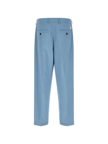 Pantaloni Department 5 plisate albastru
