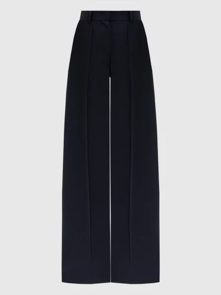 Шерстяные брюки Valentino синие