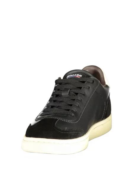 Sneakerși Blauer cu imagine negru