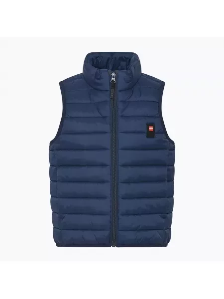 Bezrękawnik dziecięcy LEGO Lwstorm dark navy granatowa