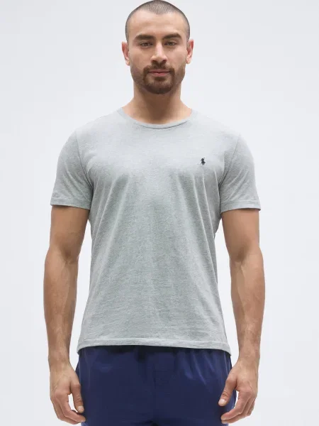 Polo Ralph Lauren Tričko námornícka modrá / melírovaná sivá