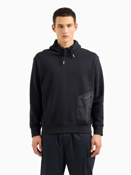 Худі Armani Exchange темно-синій синє