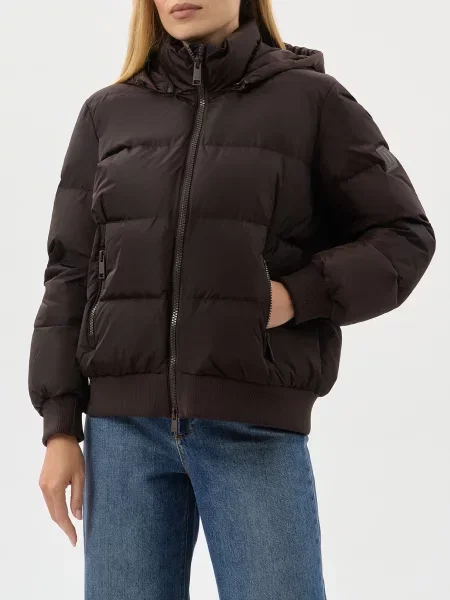 Пуховик Armani Exchange коричневий