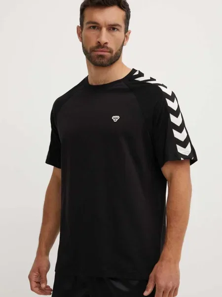 Tričko Hummel Archive s potiskem černá