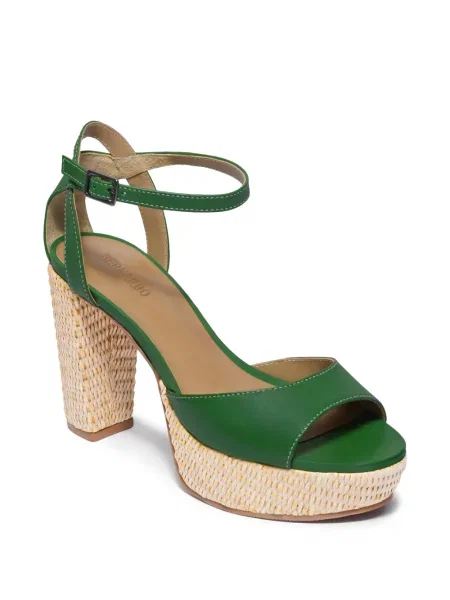Sandale Bernardo cu platformă verde