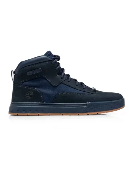 Sneakersy Timberland skórzane niebieskie