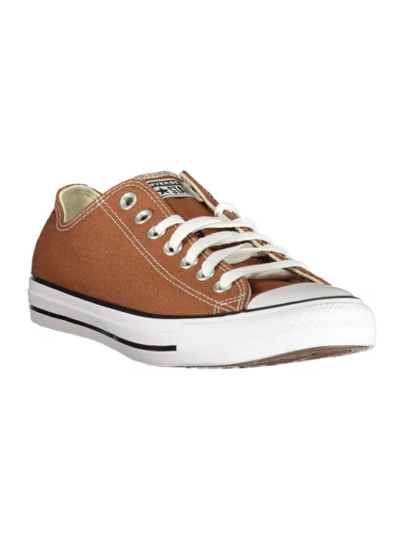 Sneakersy Converse sznurowane brązowe