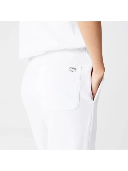 Lacoste Spodnie Dresowe Męskie biały