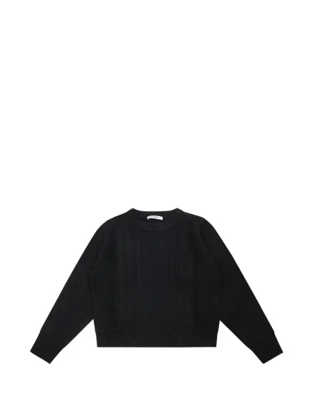 Sweter dziecięcy Patrizia Pepe Girl czarny